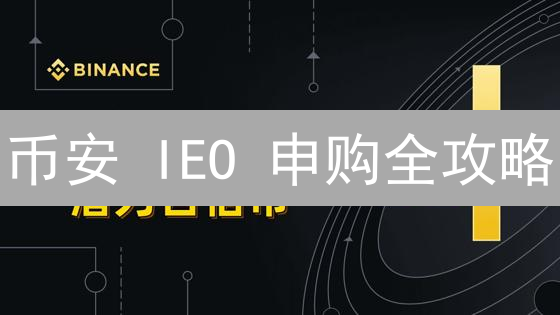 币安 IEO 申购全攻略：新手也能轻松参与？流程、风险全解析！