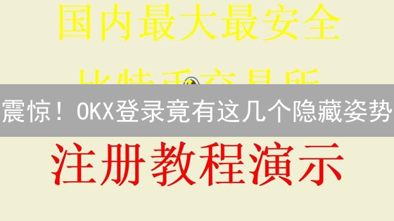 震惊！OKX登录竟有这几个隐藏姿势？99%的人都不知道！